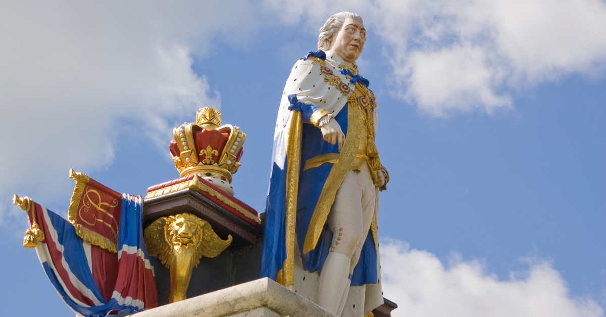 Statue of King George iii